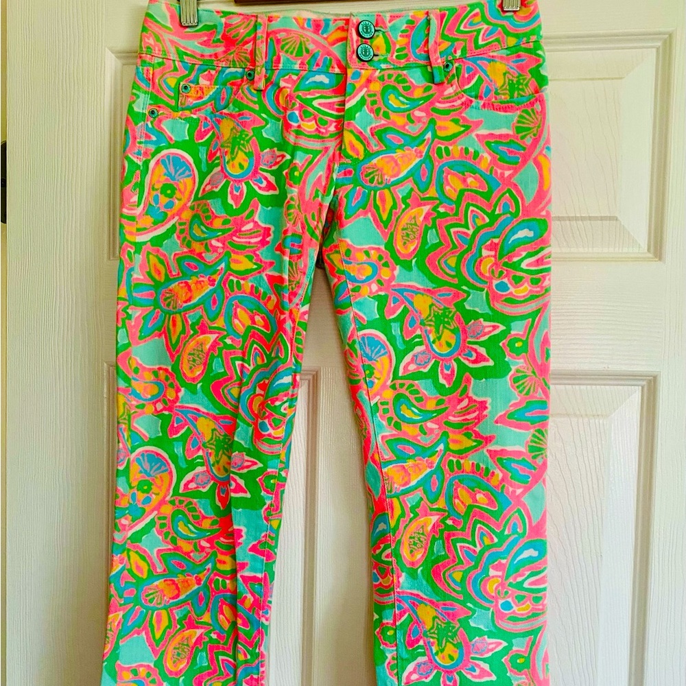 Lilly Pulitzer Multicolor Skinny Jeans